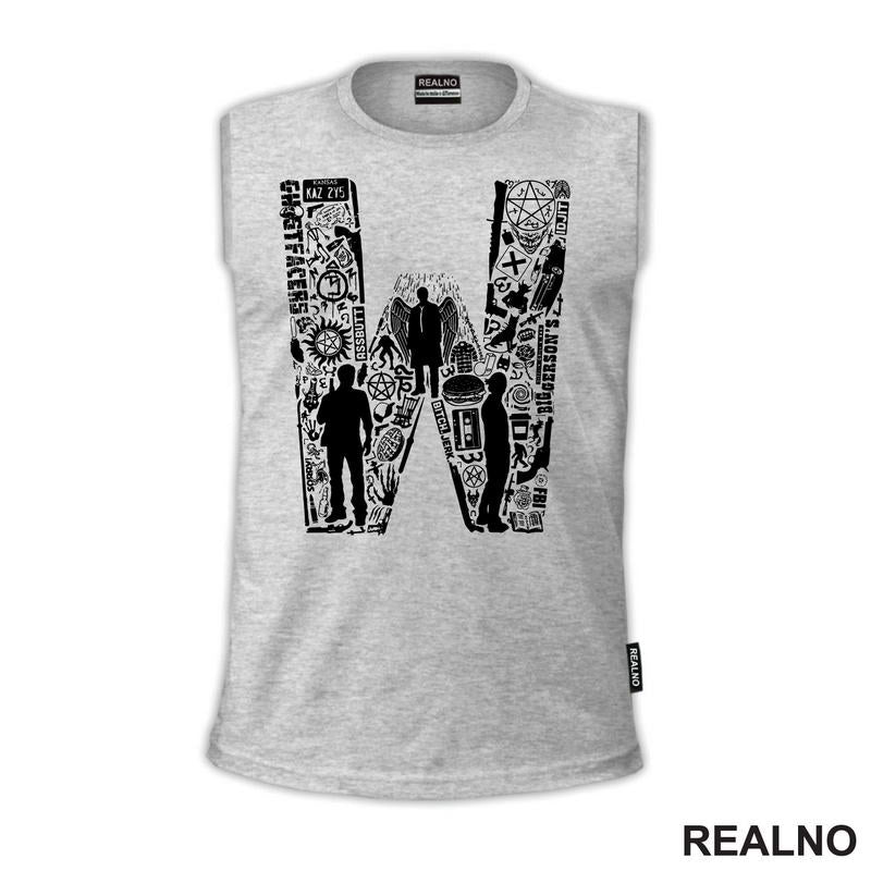 Wincheste Symbols - Supernatural - Majica