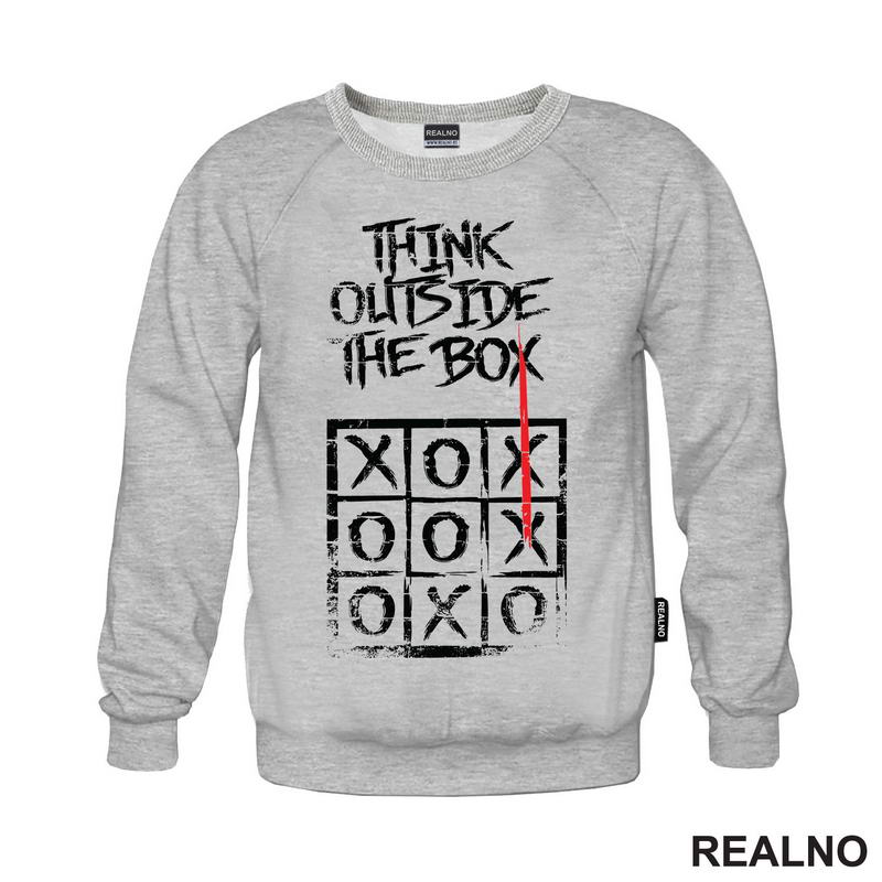 Think Outside The Box - Motivation - Quotes - Majica