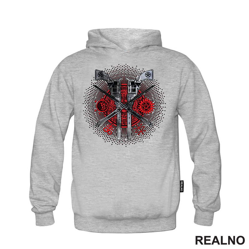 Pistols And Symbols - Supernatural - Majica