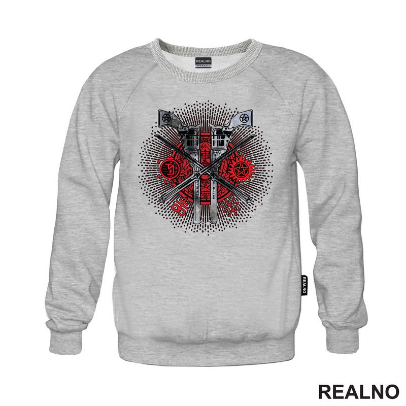 Pistols And Symbols - Supernatural - Majica