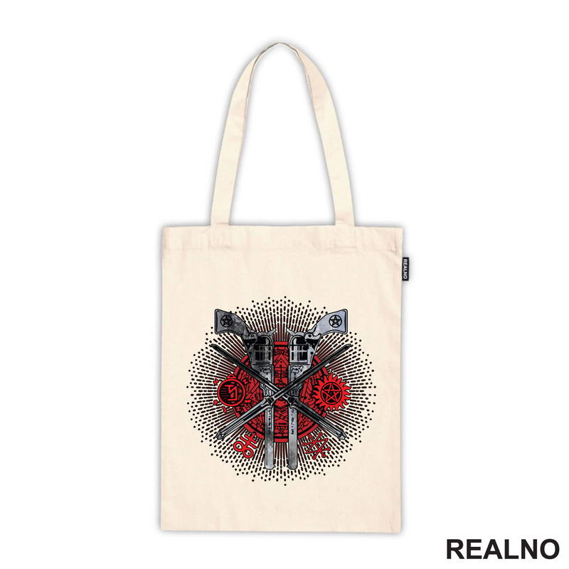 Pistols And Symbols - Supernatural - Majica