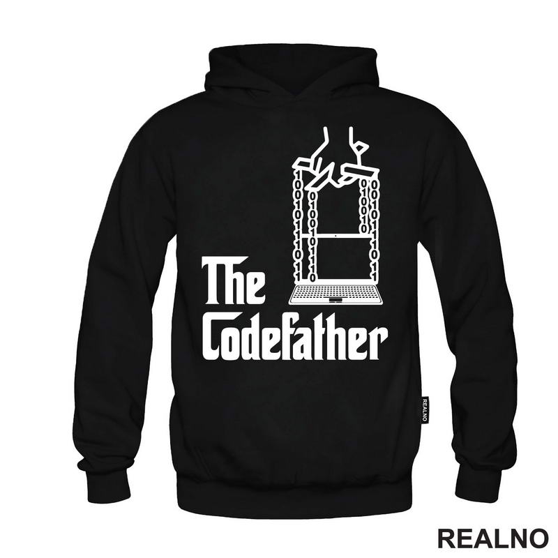 The CodeFather - Binary Code - Geek - Majica