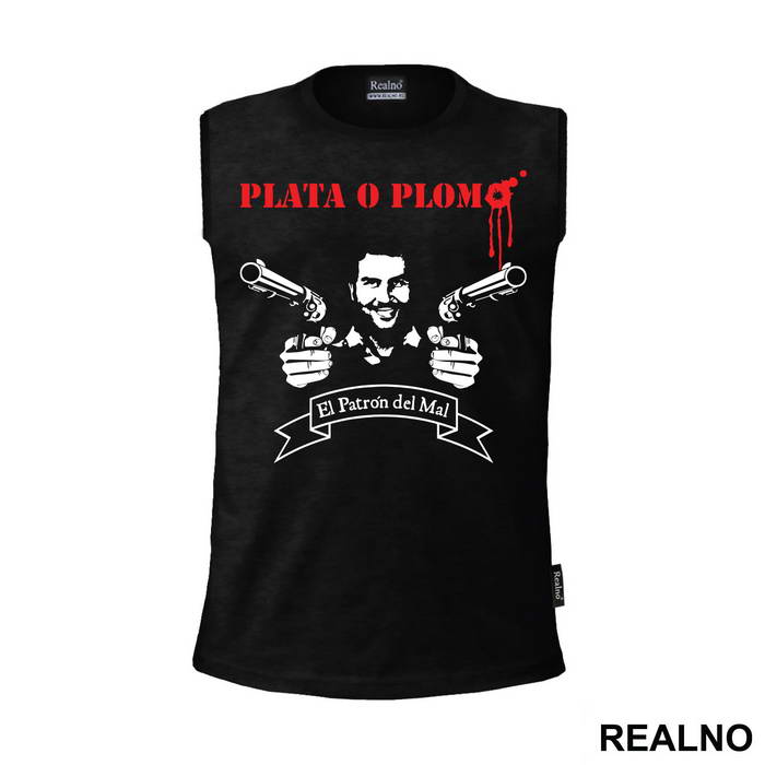 Plata O Plomo Pablo Escobar With Guns - Narcos