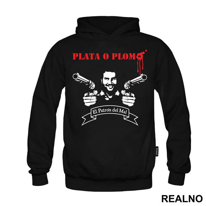 Plata O Plomo Pablo Escobar With Guns - Narcos