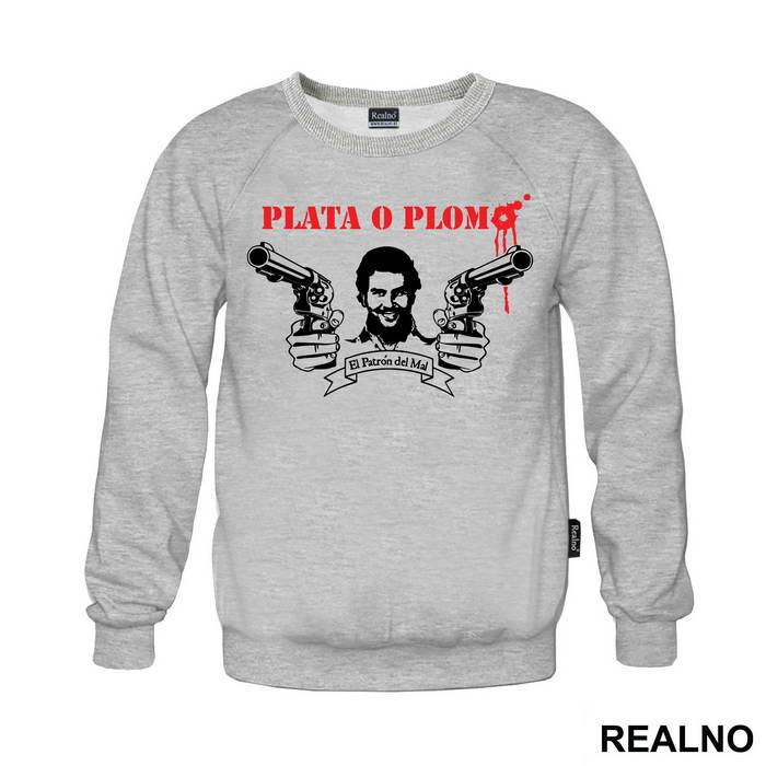 Plata O Plomo Pablo Escobar With Guns - Narcos