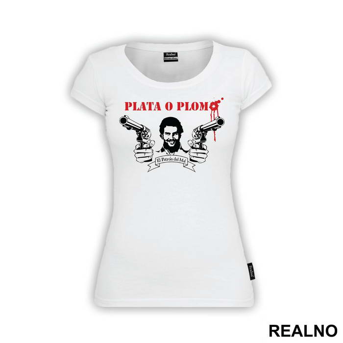 Plata O Plomo Pablo Escobar With Guns - Narcos