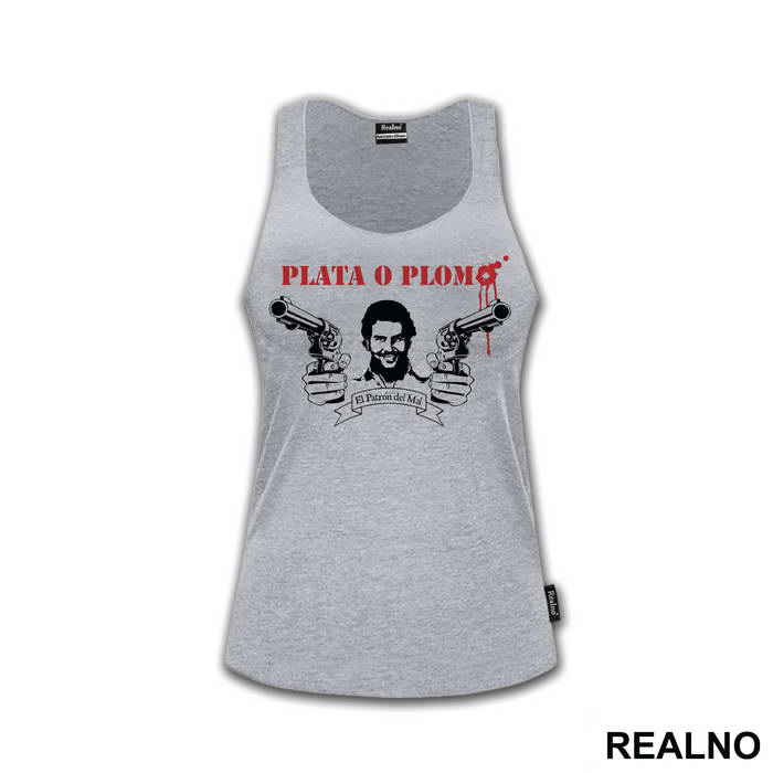 Plata O Plomo Pablo Escobar With Guns - Narcos