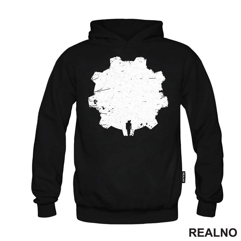 Gear Wheel - Robot - Fallout - Games - Serija - Majica