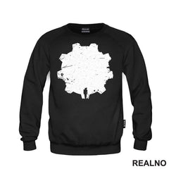 Gear Wheel - Robot - Fallout - Games - Serija - Majica