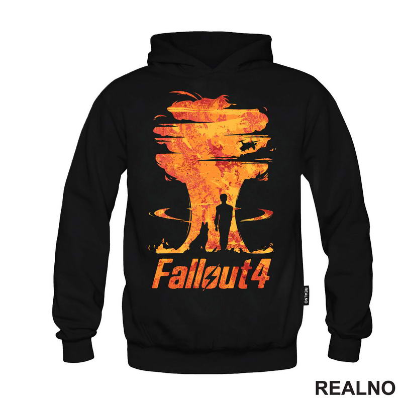 Exposion - Shadow Of A Dog And A Man - Fallout - Games - Serija - Majica