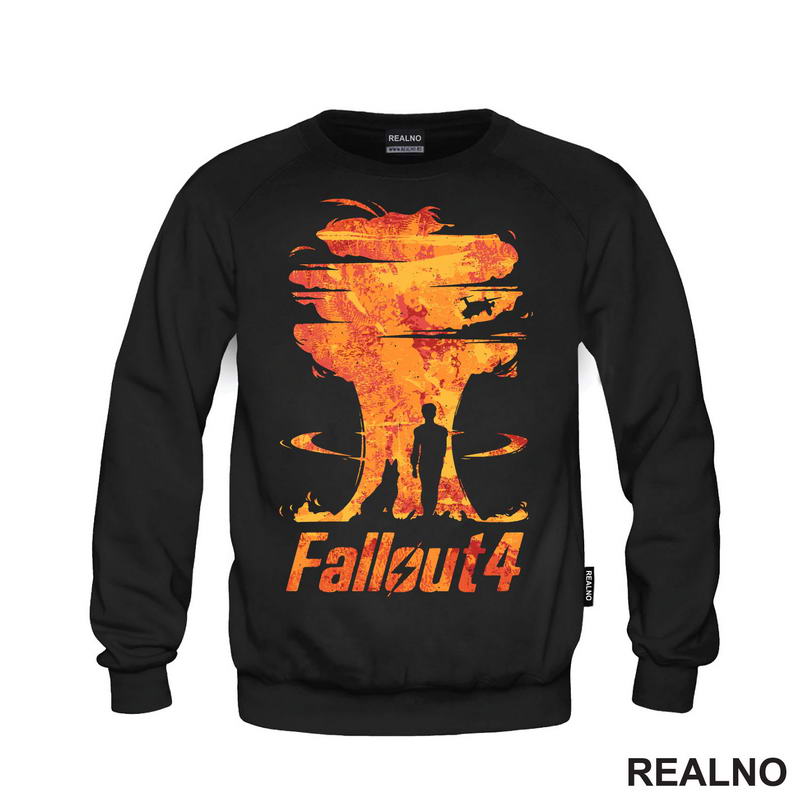 Exposion - Shadow Of A Dog And A Man - Fallout - Games - Serija - Majica