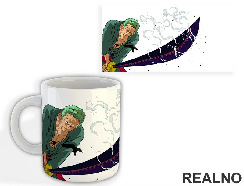 Roro - Attack - One Piece - Šolja