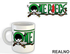 Logo - Zoro - One Piece - Šolja