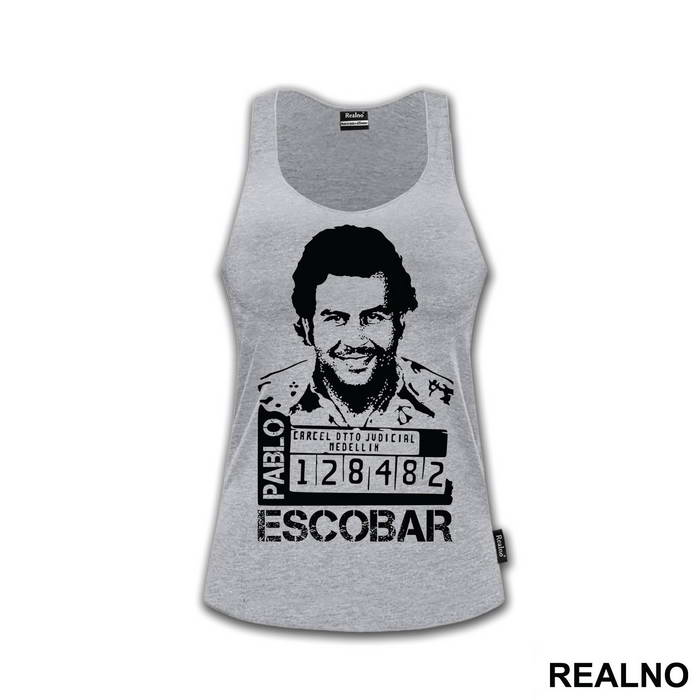 Pablo Escobar Mugshot - Narcos