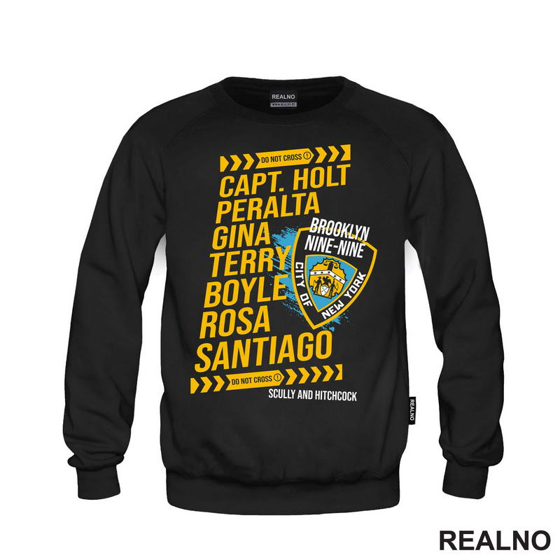List - Whole Crew - Brooklyn Nine-Nine - Majica