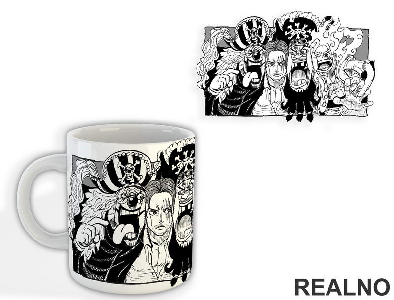 Enemies - One Piece - Šolja