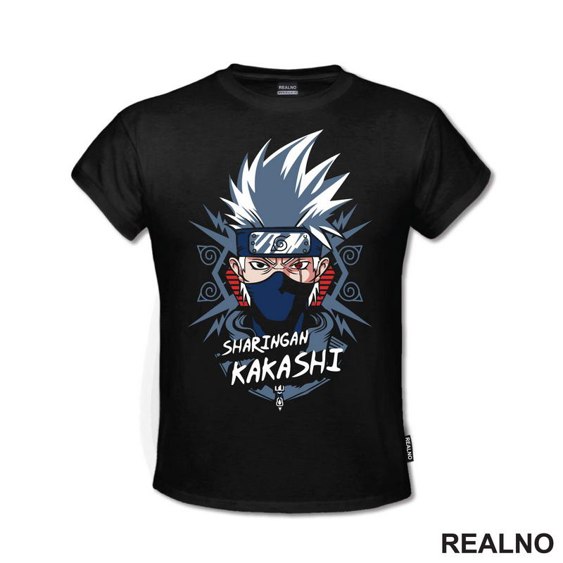 Kakashi - Blue - Naruto - Majica