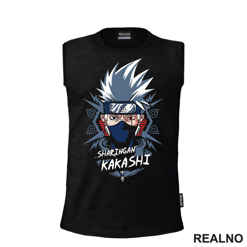 Kakashi - Blue - Naruto - Majica