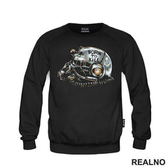 Born To Kill - T-60 Helmet - Fallout - Games - Serija - Majica