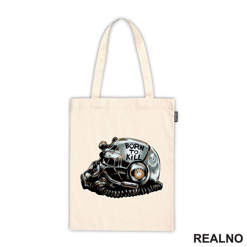 Born To Kill - T-60 Helmet - Fallout - Games - Serija - Majica
