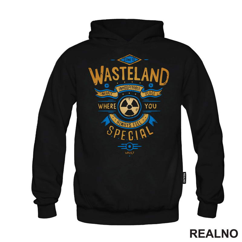 Wasteland - Vault - Fallout - Games - Serija - Majica