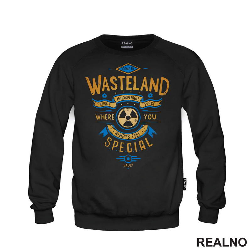 Wasteland - Vault - Fallout - Games - Serija - Majica