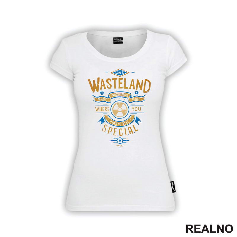 Wasteland - Vault - Fallout - Games - Serija - Majica