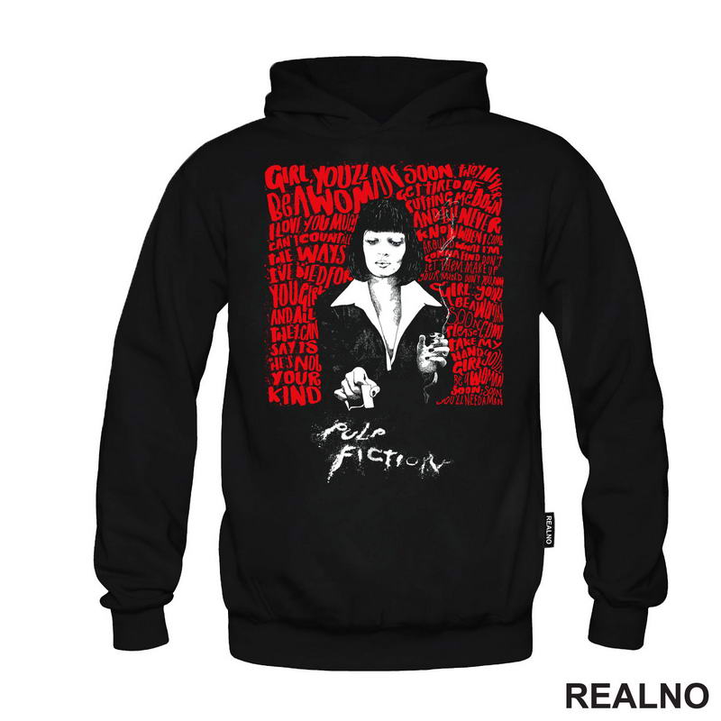 Mia Wallace - Red - Pulp Fiction - Majica