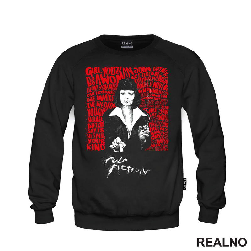 Mia Wallace - Red - Pulp Fiction - Majica