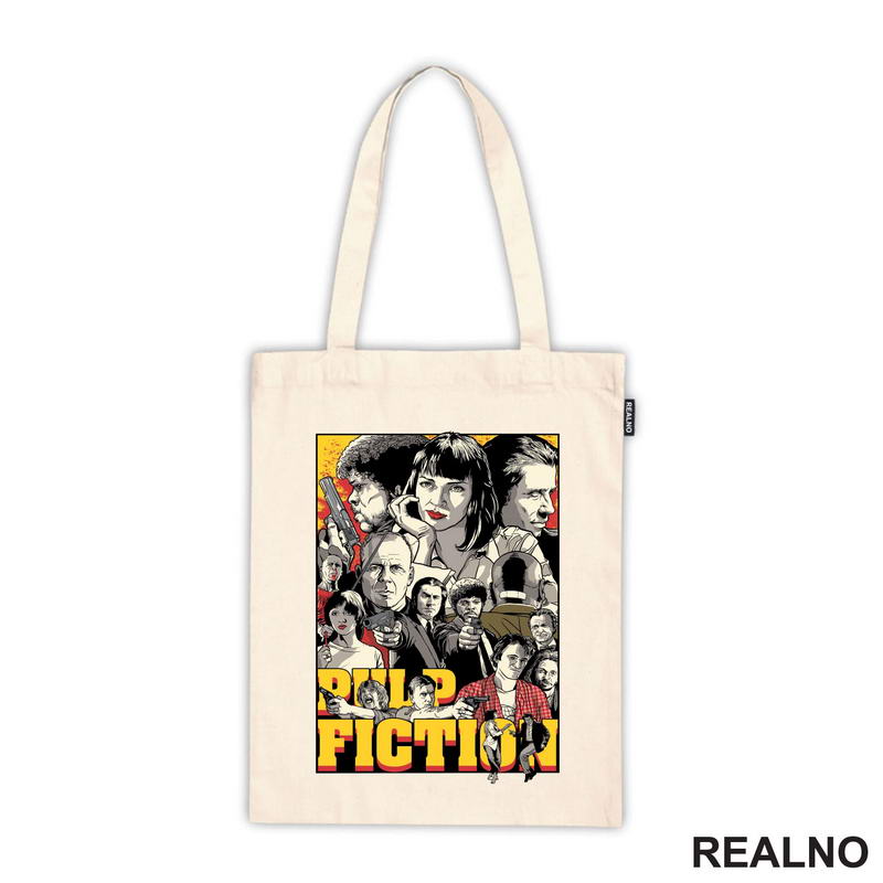 Drawing - Yellow - Pulp Fiction - Majica