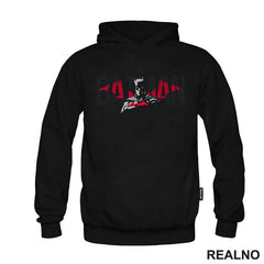 Half Face - Shadow - Red Logo - Batman - Majica