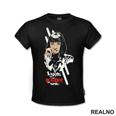 I Have To Go Powder My Nose - Mia Wallace - Pulp Fiction - Majica