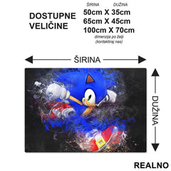 Lines - Sonic - Podmetač za sto