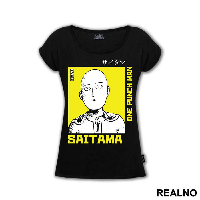 Saitama Hero Yellow - One Punch Man - Majica
