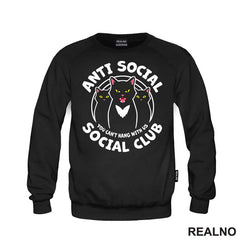 Anti Social Social Club - Mačke - Cat - Majica