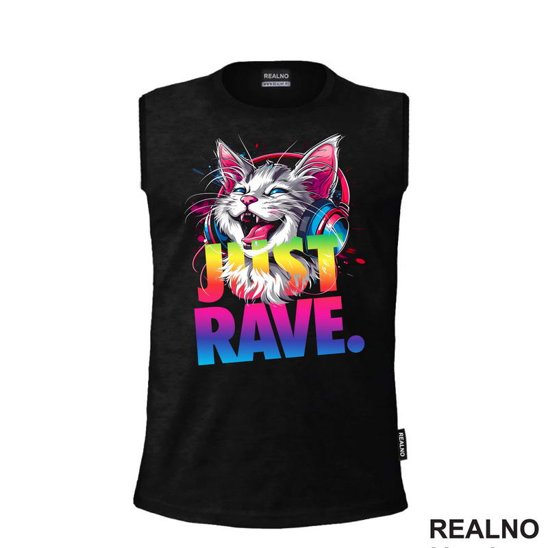 Just Rave - Cat - Mačke - Majica