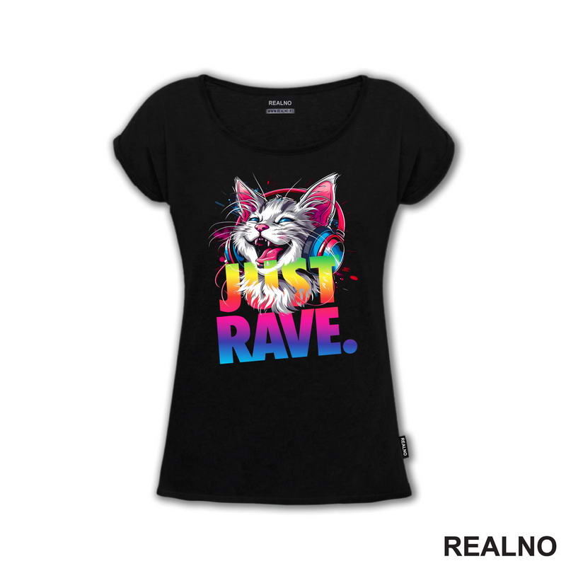 Just Rave - Cat - Mačke - Majica