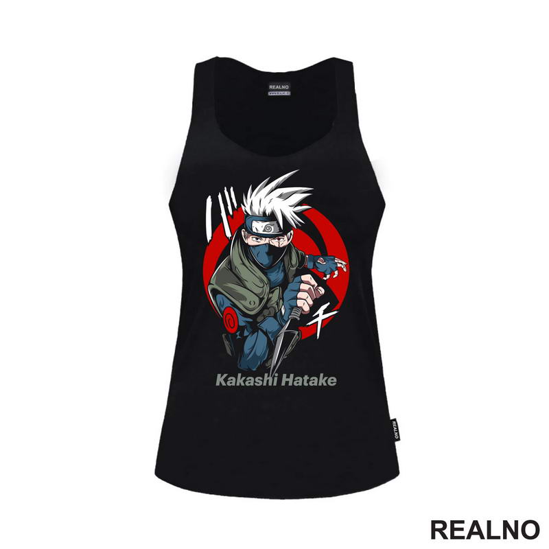 Kakashi - Red Symbol - Naturo - Majica
