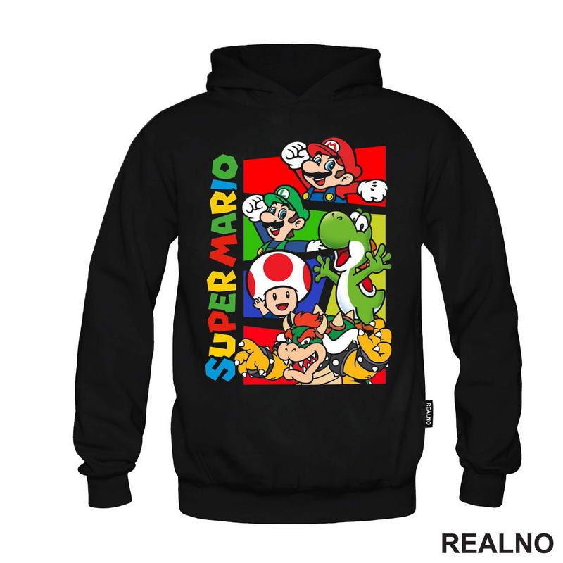 Svi Zajedno Skaču - Super Mario - Majica