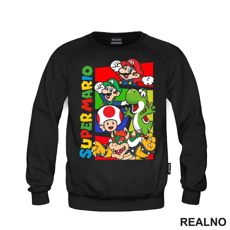Svi Zajedno Skaču - Super Mario - Majica