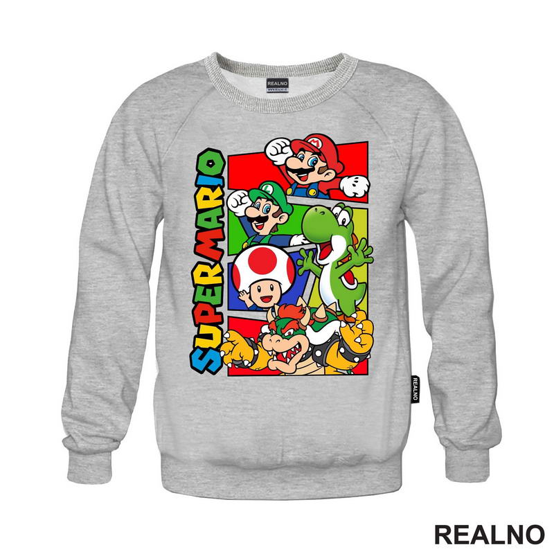 Svi Zajedno Skaču - Super Mario - Majica