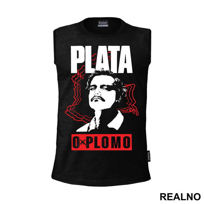Plata O Plomo Red Outline - Narcos