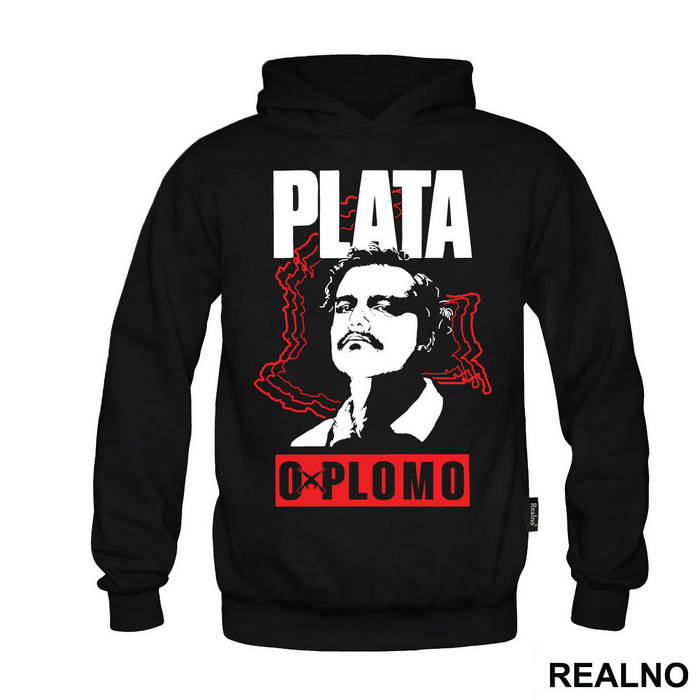 Plata O Plomo Red Outline - Narcos