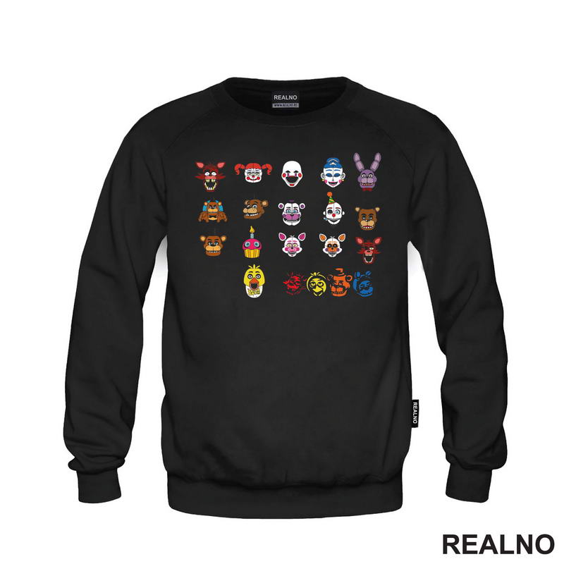 Heads - Five Nights at Freddy's - Majica