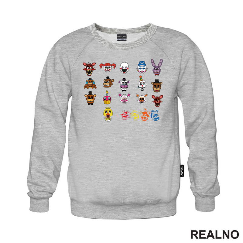 Heads - Five Nights at Freddy's - Majica