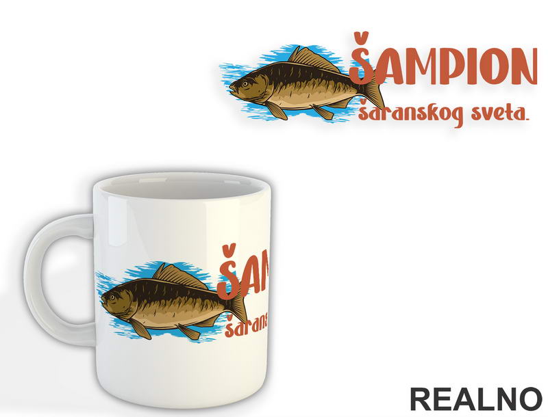 Šampion Šaranskog Sveta - Pecanje - Fishing - Šolja