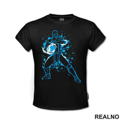 Sub Zero - Blue Splash - Mortal Kombat - Majica