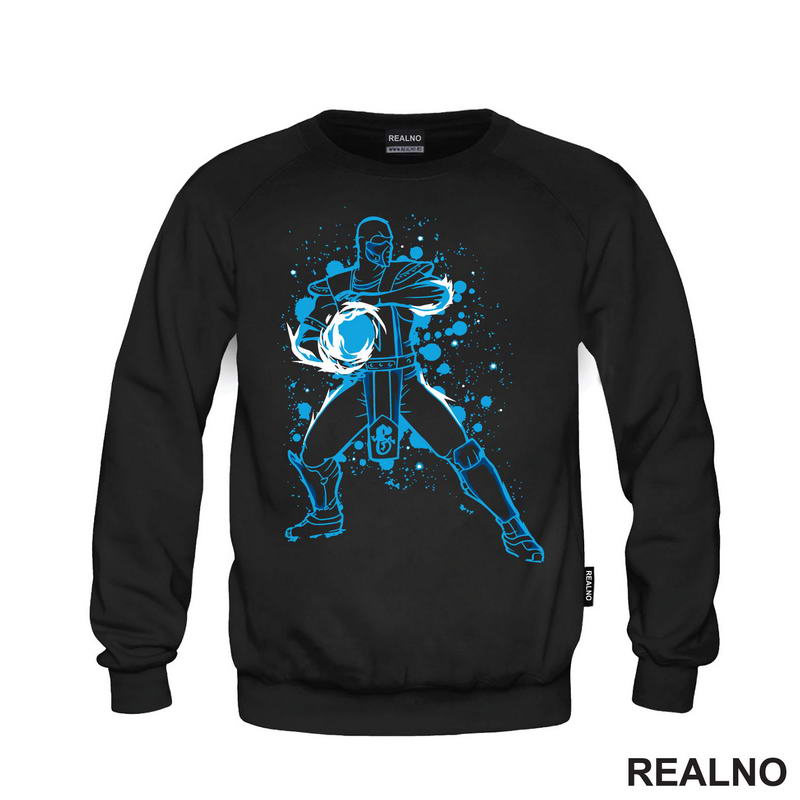 Sub Zero - Blue Splash - Mortal Kombat - Majica