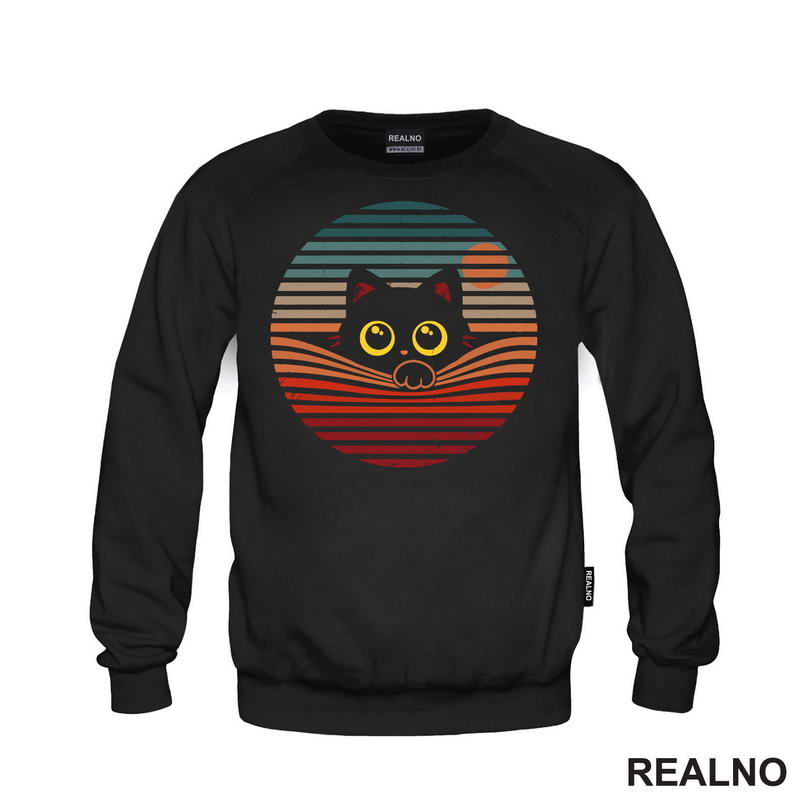 Mačka Koja Viri - Mačke - Cat - Majica