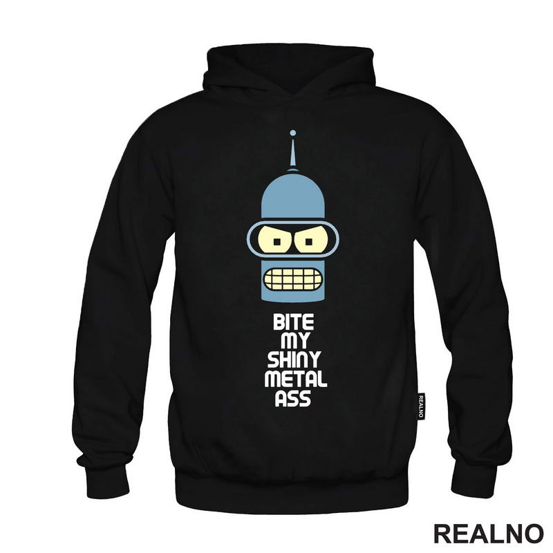 Bite My Shiny Metal Ass - Bender - Futurama - Majica